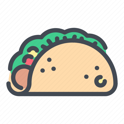 Burito, fast, food, meal, street, taco, tacos icon - Download on Iconfinder