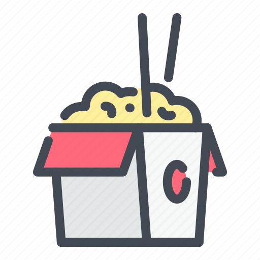 Chinese, fast, food, japanese, noodles, sticks, street icon - Download on Iconfinder