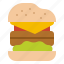 burger, fast, food, hamburger, restaurant 
