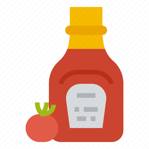 Food, ketchup, mustard, sauces icon - Download on Iconfinder