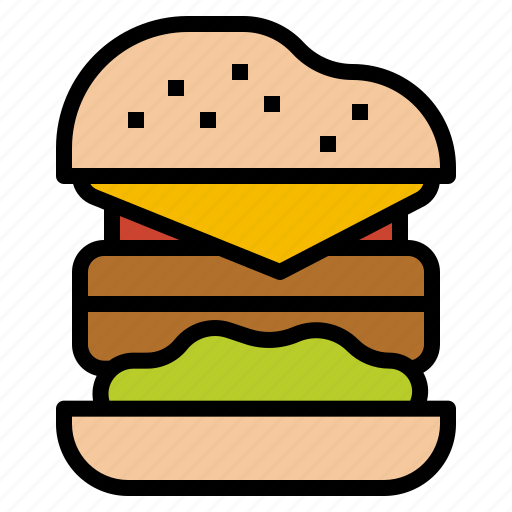 Burger, fast, food, hamburger, restaurant icon - Download on Iconfinder