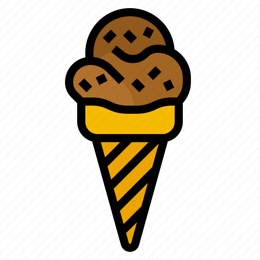 Cone, cream, ice, sweet icon - Download on Iconfinder