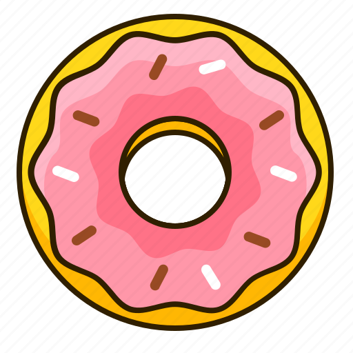 Donut, doughnut, food, meal icon - Download on Iconfinder