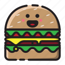 burger, food, hamburger, sweet 
