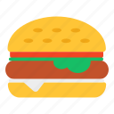 burger, cheeseburger, fast food, junk food, food 
