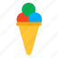 ice cone, gelato, ice cream, dessert, confectionery 