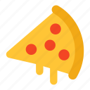 pizza slice, cuisine, fast food, junk food, food 