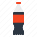 soda bottle, cola bottle, drink, beverage, refreshment 