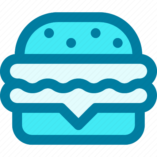 Beef, burger, fast food, hamburger, junk food, salad, sandwich icon - Download on Iconfinder