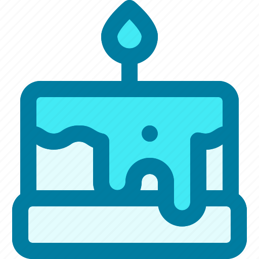 Cake, candle, fast, food, party, sweet icon - Download on Iconfinder
