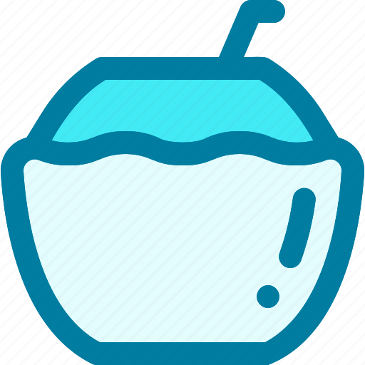 Beach, coconut, drink, holiday, holidays, summer, tropical icon - Download on Iconfinder