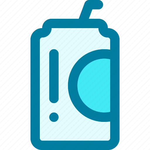 Beverage, coke, cola, drink, fresh, soda, tin icon - Download on Iconfinder