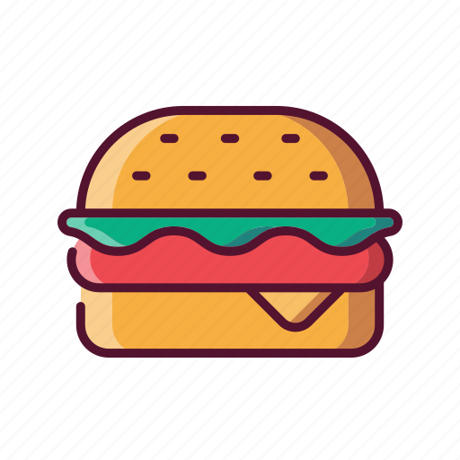 Fast, food, burger, cheeseburger icon - Download on Iconfinder
