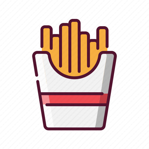 Fastfood, french, fries, potato icon - Download on Iconfinder