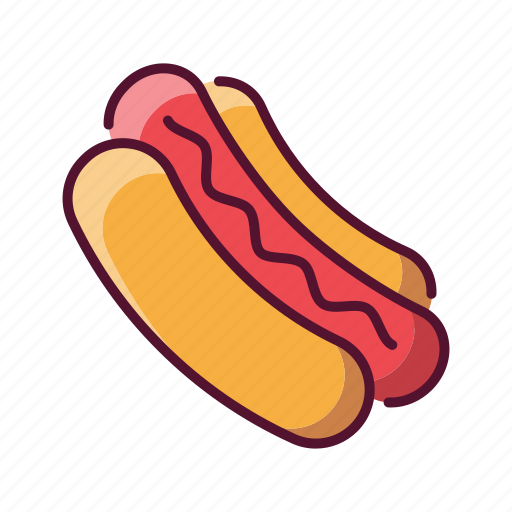Food, sausage, hotdog, fast icon - Download on Iconfinder