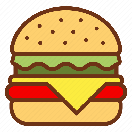 Burger, fast, food, hamburger, meal icon - Download on Iconfinder