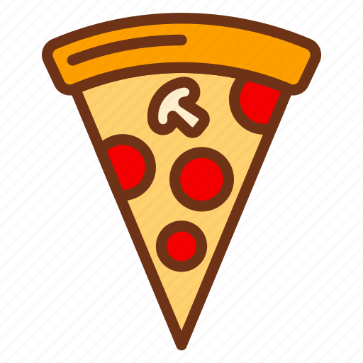 Fast, food, meal, pizza, sausage icon - Download on Iconfinder