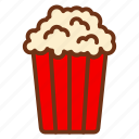 cinema, corn, food, popcorn, snack