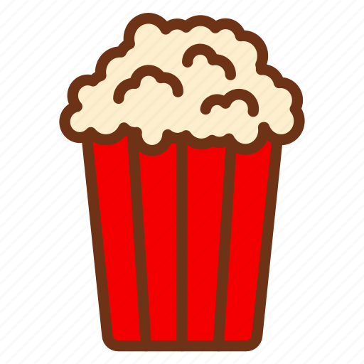 Cinema, corn, food, popcorn, snack icon - Download on Iconfinder
