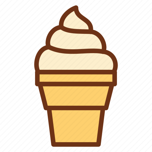 Beverage, cone, dessert, ice cream, sweet icon - Download on Iconfinder
