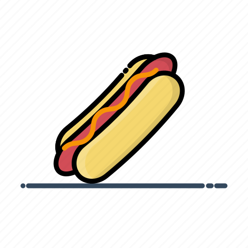 Fast, food, hot dog, meal, sausage icon - Download on Iconfinder