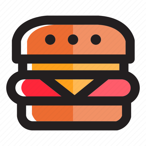Burger, cheeseburger, fast food, fastfood, food, hamburger, meal icon - Download on Iconfinder