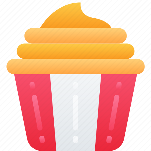 Dessert, fast food, muffin, sweet, treats icon - Download on Iconfinder