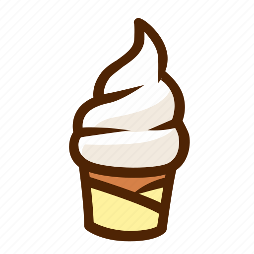 Cone, dessert, fast, food, ice icon - Download on Iconfinder