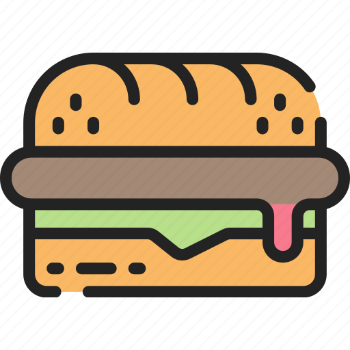 Eating, fast food, sandwich, sub, take away icon - Download on Iconfinder