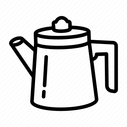 Coffee, kettle, kitchen, pot, tea, teapot icon - Download on Iconfinder