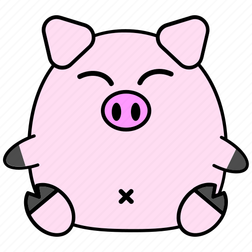 Cartoon, chinese, cute, fat, horoscope, pig, zodiac icon - Download on Iconfinder