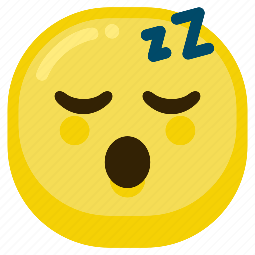 Emoticon, sleep, sleeping, sleepy icon - Download on Iconfinder