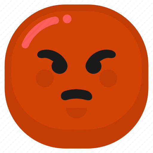 Emoticon, angry, mad, upset icon - Download on Iconfinder