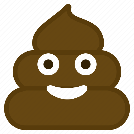 Emoticon, dirt, happy, poop, smile icon - Download on Iconfinder