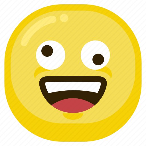 Emoticon, happy, laugh, laughing, smile icon - Download on Iconfinder