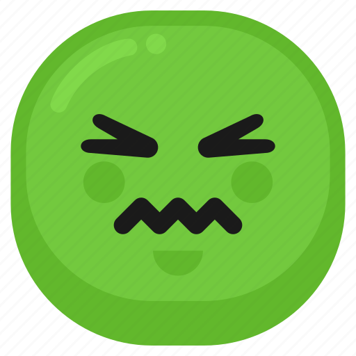 Emoticon, nauseated, sick icon - Download on Iconfinder