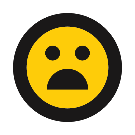 Download Shocked Emoji Emoticon Dismayed Frowning Icon Free Download