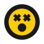 cross eyed, dead, shocked, emoji 