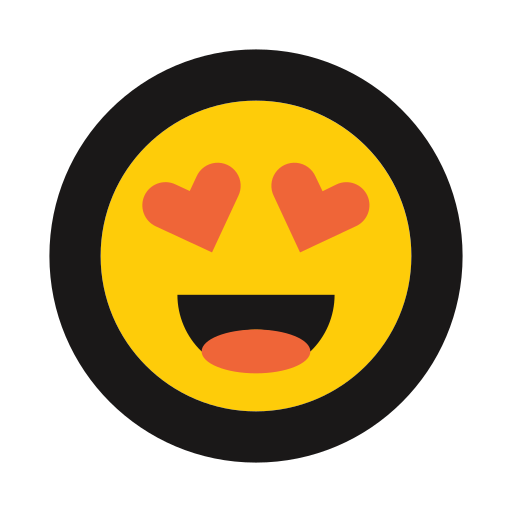 Eyes, heart, love, emoji, emoticon icon - Free download