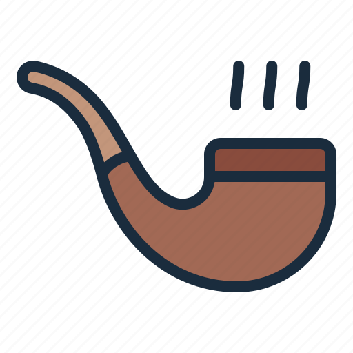 Pipe, cigarette, smoke, father day icon - Download on Iconfinder