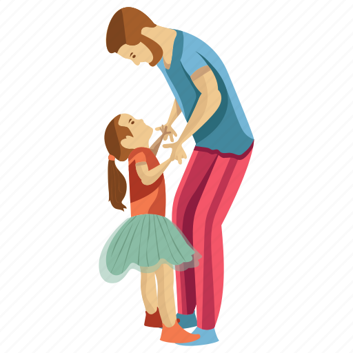 Caring father, father love, fatherhood, supportive dad, worried dad illustration - Download on Iconfinder