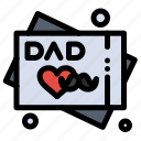 card, day, fathers, greeting, wishes