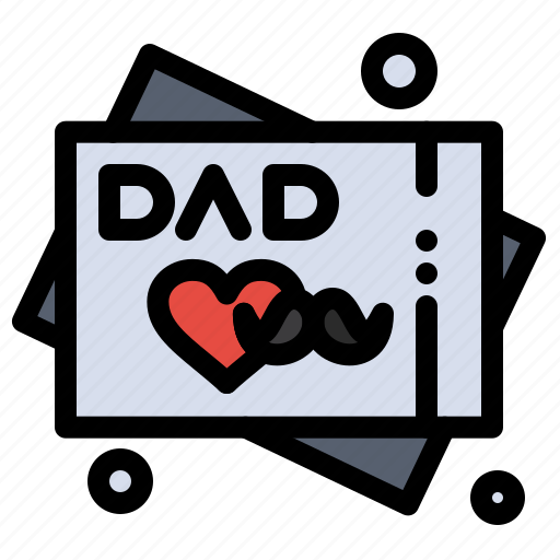 Card, day, fathers, greeting, wishes icon - Download on Iconfinder