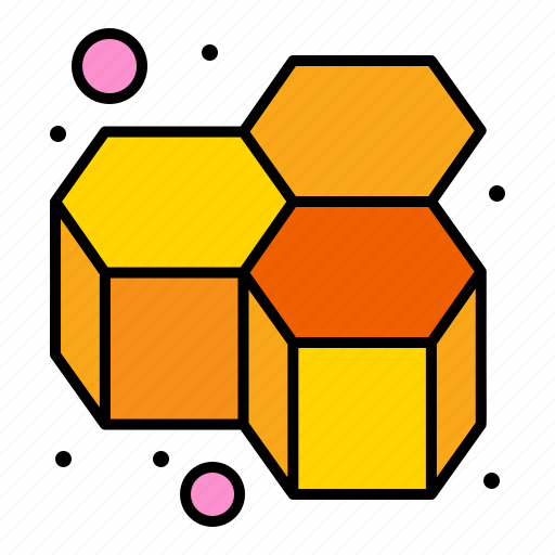 Bees, honey, honeycomb, sweet icon - Download on Iconfinder