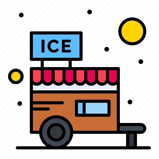 Cream, frozen, ice, shop, stall icon - Download on Iconfinder