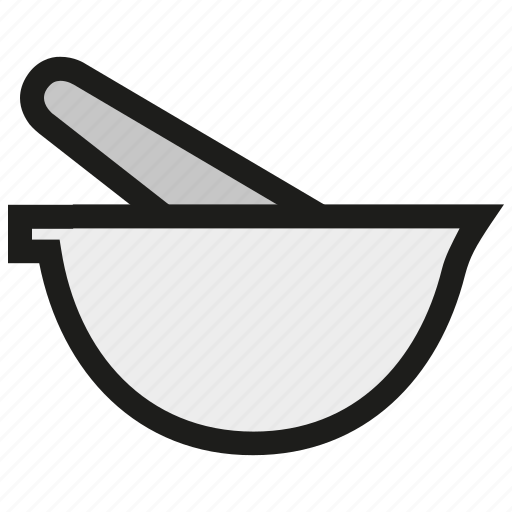 Chemistry, equipment, laboratory, mortar, pestle, science icon - Download on Iconfinder