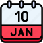 calendar, february, ten, date, monthly, time, month, schedule 