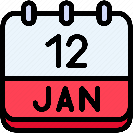 Calendar, february, twelve, date, monthly, time, and icon - Download on Iconfinder