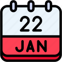 calendar, february, twenty, two, date, monthly, time, month, schedule