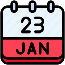 calendar, february, twenty, three, date, monthly, time, and, month, schedule